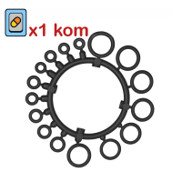 Set gumenih prstena 16/1