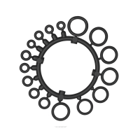 Set gumenih prstena 16/1