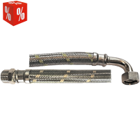 Crijevo za plin mž 1/2" x 150 cm - koljeno 90°