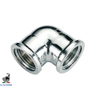 Koljeno 1" žž - krom