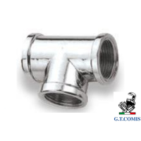 T-komad 1" - krom
