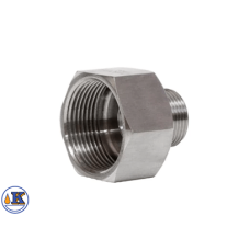 Kontra redukcija ž1/2" x m1/4" - krom