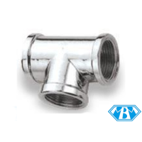 T-komad 1/2" - krom