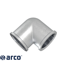 Koljeno 1/2" žž - krom