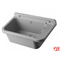 Umivaonik 500 mm PVC - sivi
