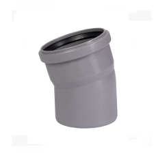 Koljeno PVC ø110 mm - 15°