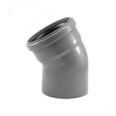 Koljeno PVC ø110 mm - 45°