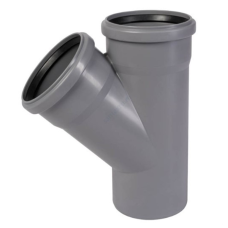 Račva PVC ø110x110 mm - 45° 