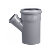 Račva PVC ø110x50 mm - 45° 