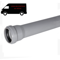 Cijev PVC ø50 mm x 3000 mm 