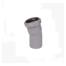 Koljeno PVC ø50 mm - 15°