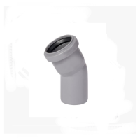 Koljeno PVC ø50 mm - 30°