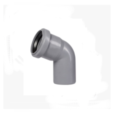 Koljeno PVC ø50 mm - 67°