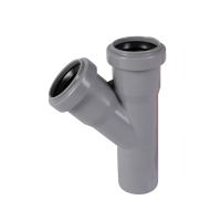 Račva PVC ø50x50 mm - 45°