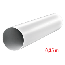 Cijev ventilacijska ø100 mm x 0,35 m - okrugla