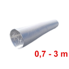 Cijev ventilacijska ø 120 mm x 3 m - bijela