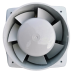Ventilator ø 100 mm - dekorativni dizajn - aluminijski matirani