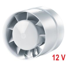 Ventilator ø 100 mm - cijevni - 12 V