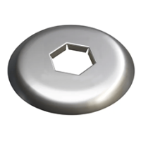 Rozeta hexagonal 1/2" - 78 mm