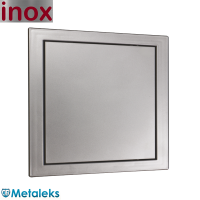 Vrata za kadu 150 x 150 mm - inox
