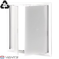 Vrata 400 x 400 mm - dvokrilna