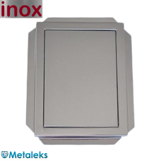Vrata za kadu 250 x 200 mm - inox