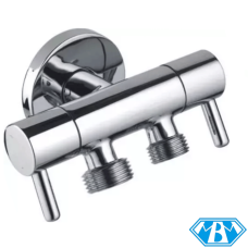 Ventil 1/2" x 3/4" x 3/8" kutni MBM - kombinirani