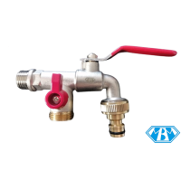 Vrtna slavina 1/2" MBM - dupla